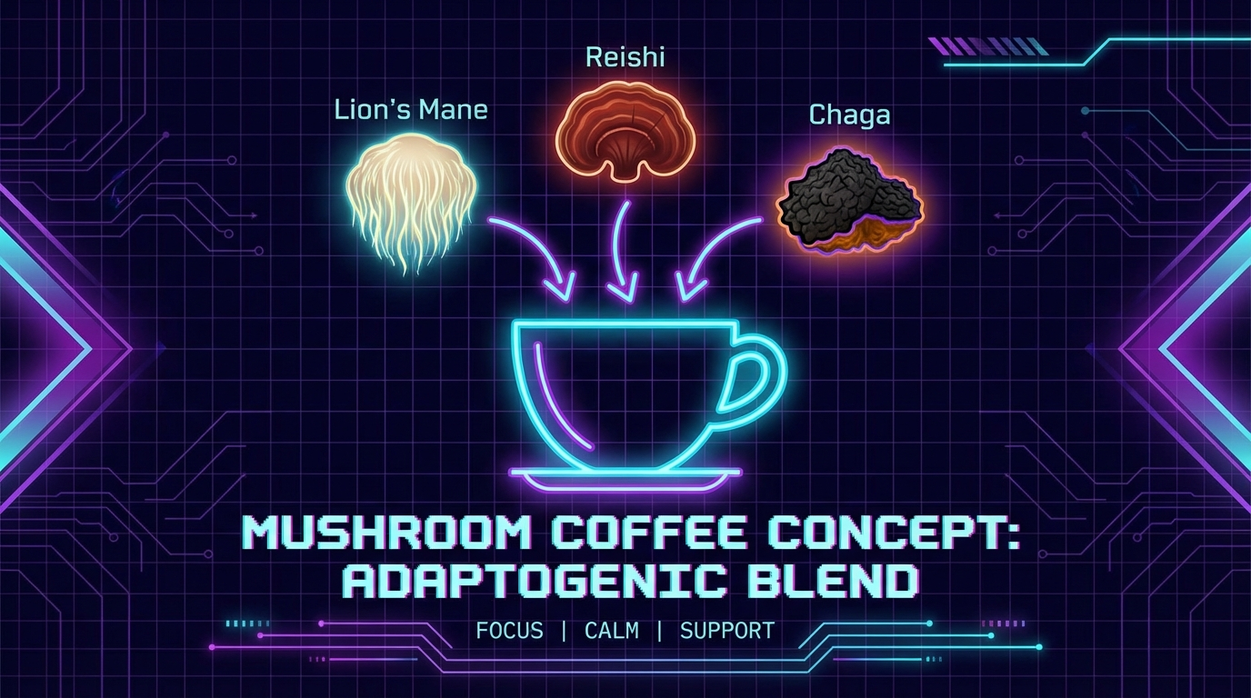 What Is Mushroom Coffee? Benefits, Side Effects & How It Works (2026 Guide)